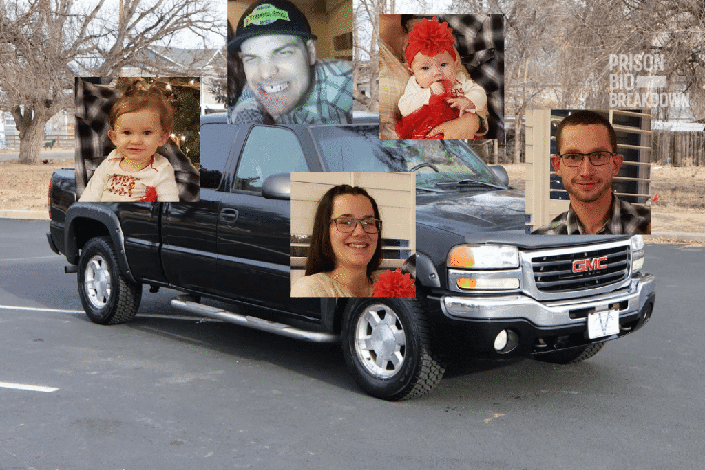 Truck and passengers of Colby Brookman
